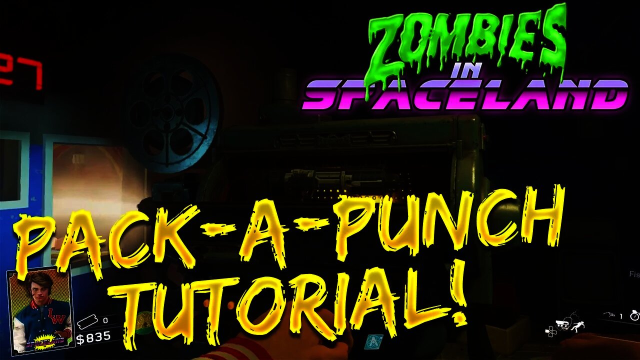 PACK-A-PUNCH TUTORIAL! INFINITE WARFARE ZOMBIES (HOW TO PAP on Zombies In Spaceland)