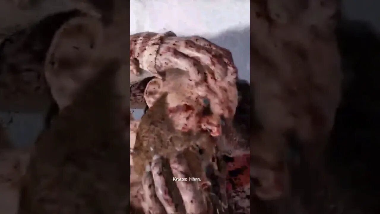 The BRUTAL Finale of Kratos vs The Stranger Pt 4 #shorts #godofwargameplay #godofwar