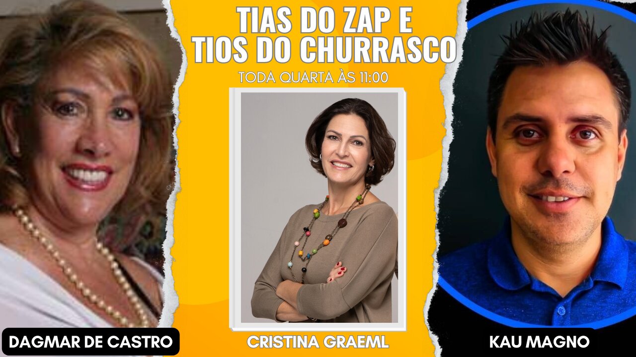 TIAS DO ZAP E TIOS DO CHURRASCO (18/10/2023) - participação: Kau Magno e Dagmar de Castro