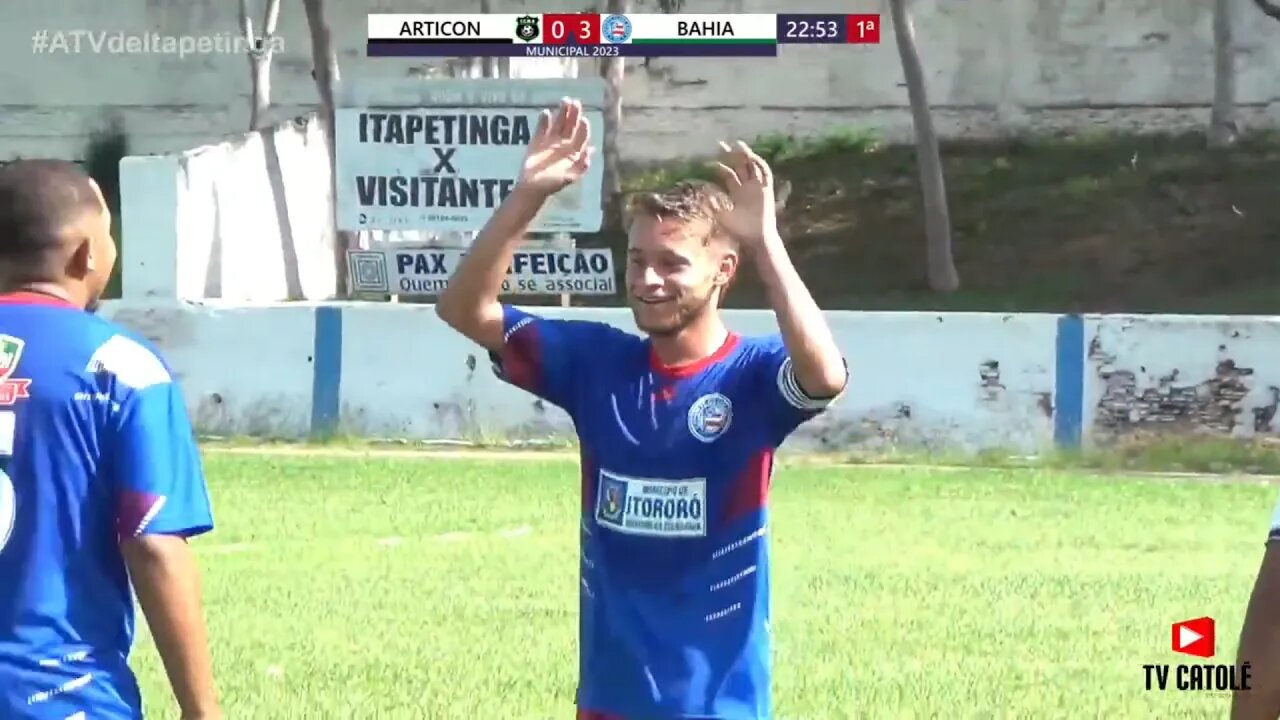MELHORES MOMENTOS ARTICON 1 X 6 BAHIA(JUVENIL)