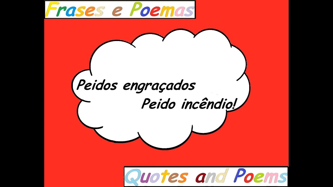 Peidos engraçados: Peido incêndio! [Frases e Poemas]