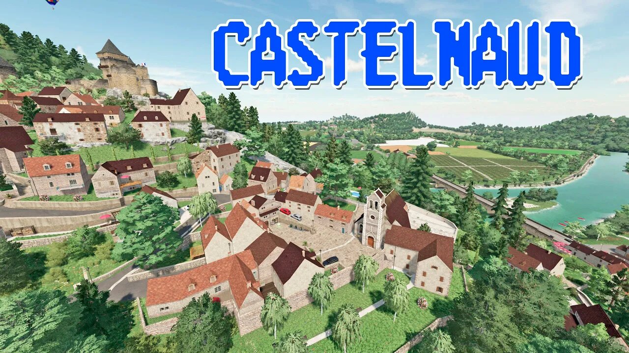 FS22 | 🇫🇷 TOUR MAPA CASTELNAUD, el MEJOR MAPA FRANCES | PC | Gameplay español