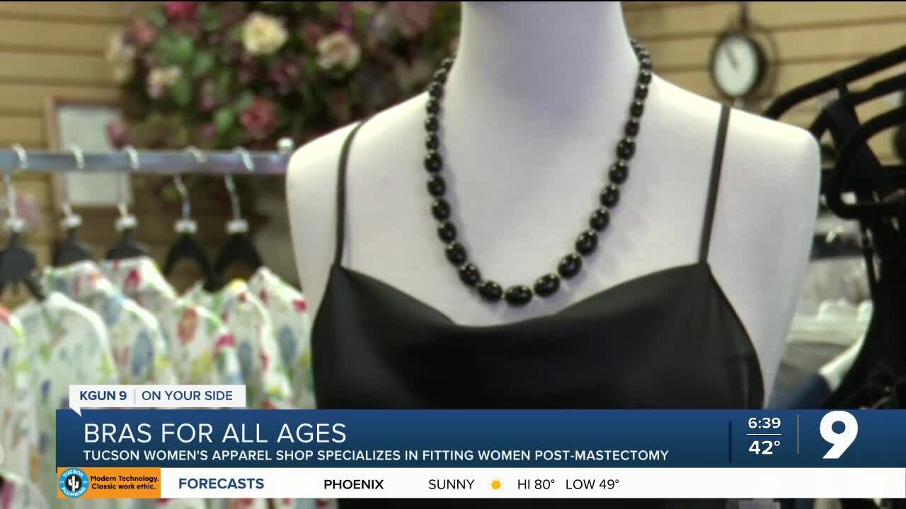 Tucson business provides bras, prosthetics for breast cancer survivors