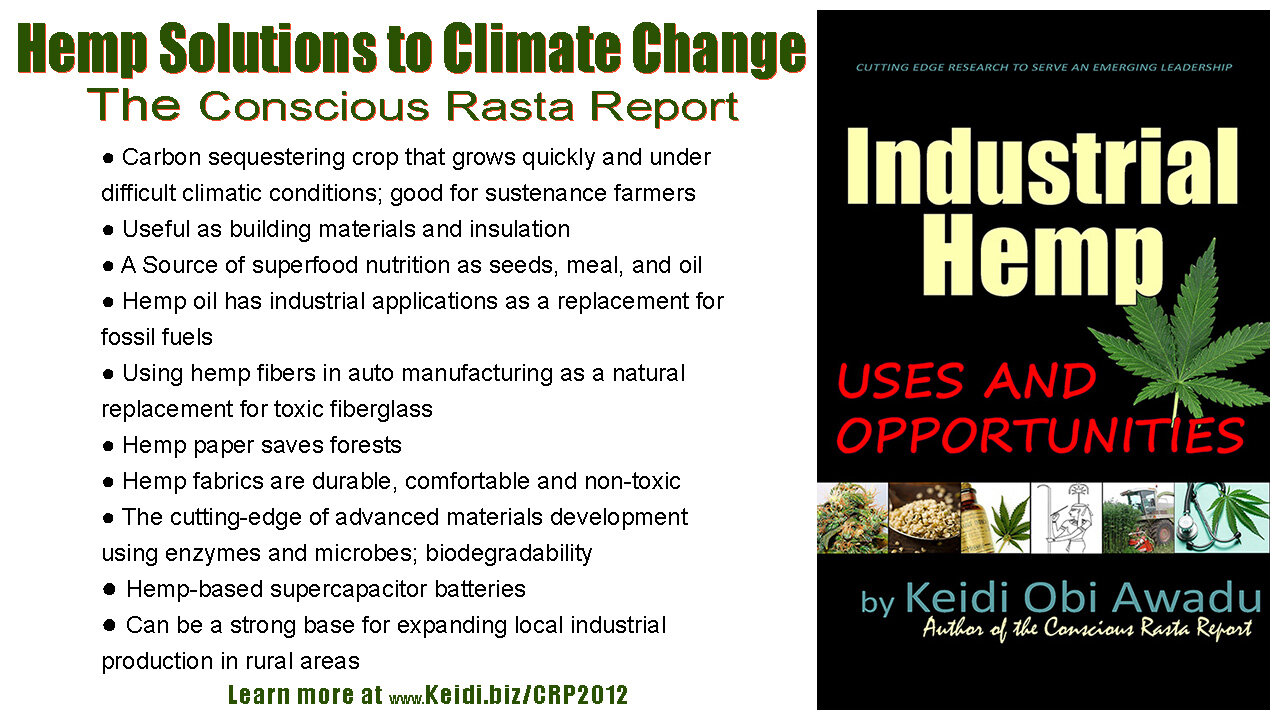 Hemp Solutions to Climate Change - Conscious Rasta Report