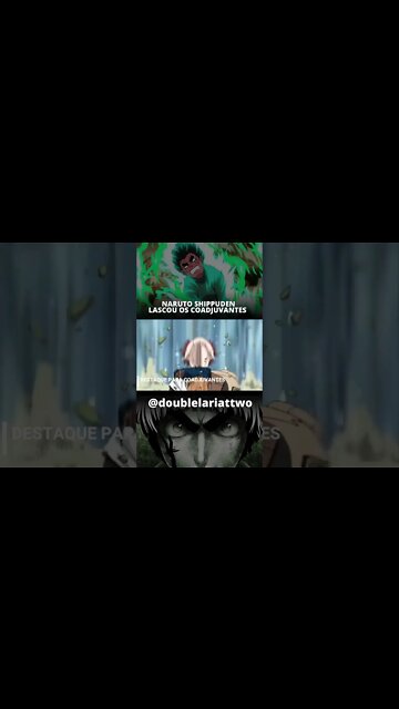 NARUTO SHIIPUDEN lascou os COADJUVANTES! | Naruto Shippuden - #shorts