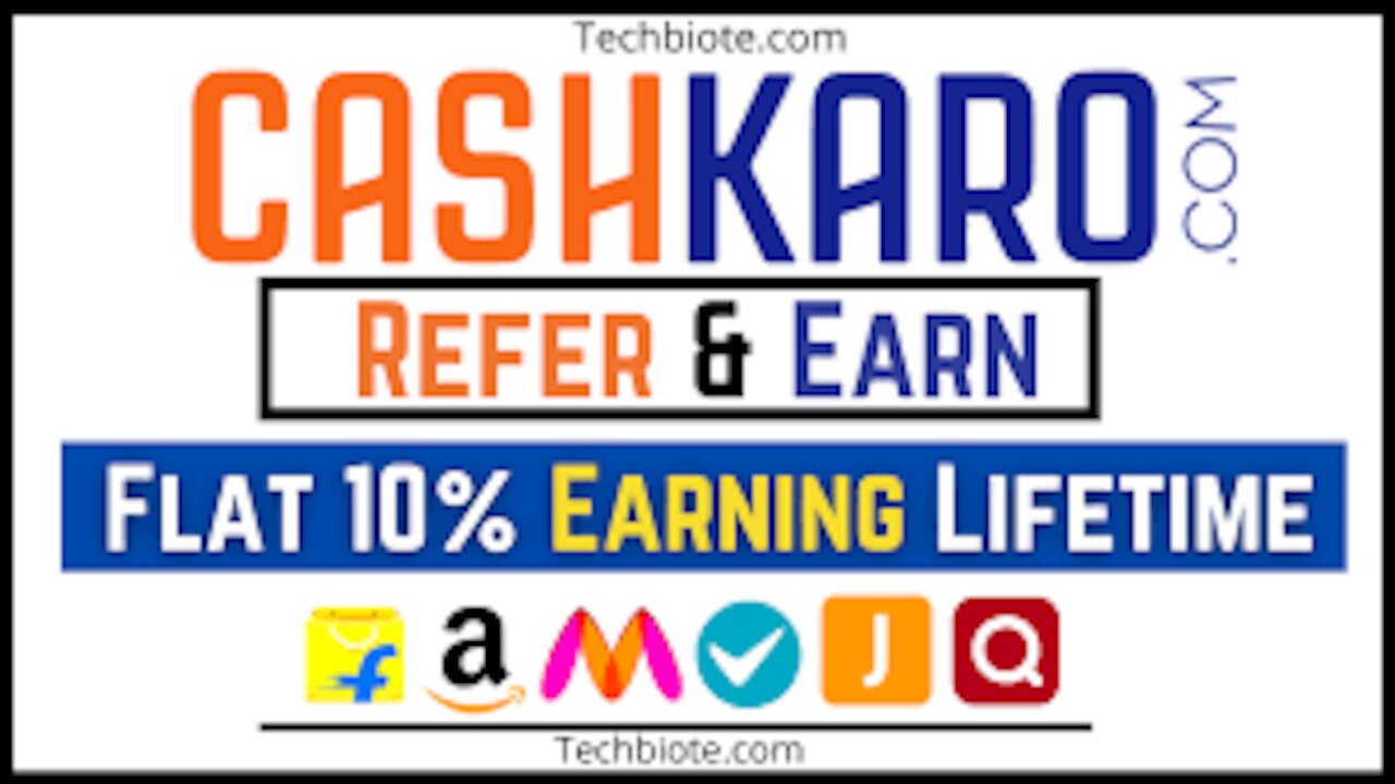 Cash Karo app affiliate marketing online earning money platform