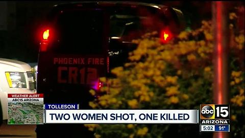 Two woman shot in Tolleson, one dead