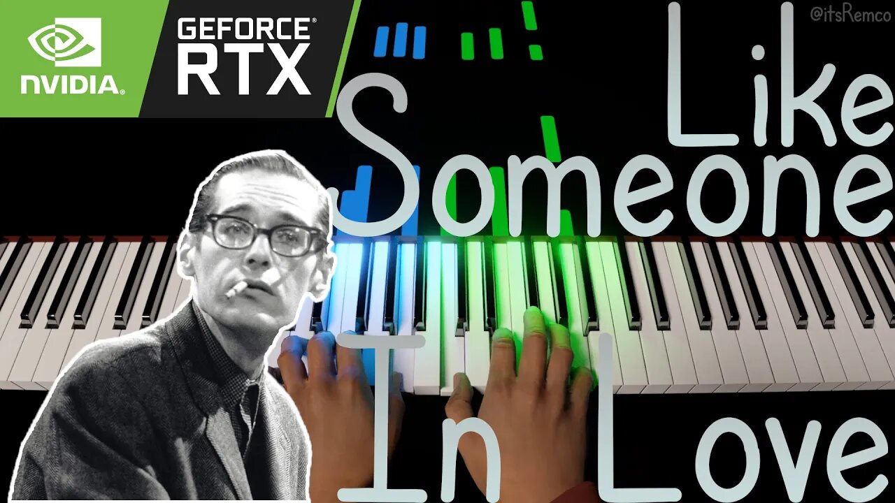 A.I. Pianist plays Bill Evans - Like Someone In Love 1962 (NOT REAL HANDS 👐🏾)