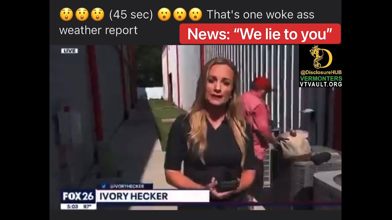 People are making a stand! Fox reporter snaps on live shot!