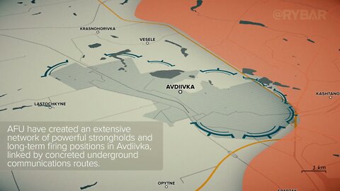 When will Avdiivka be cleared to prevent shelling of Donetsk?