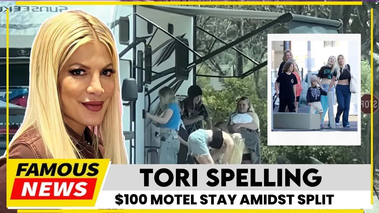 The Shocking Twist: Tori Spelling's Unexpected $100 Motel Stay