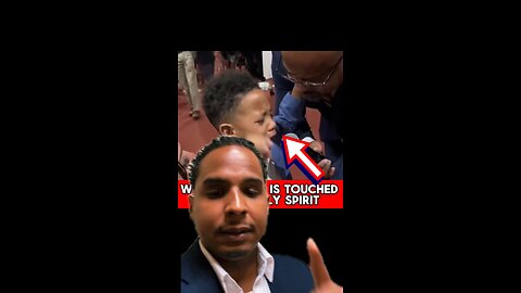 THIS LITTLE ONE HAS AN ENCOUNTER WITH THE HOLY SPIRIT🔥🔥#viral #short #really #shortchristian #jesus