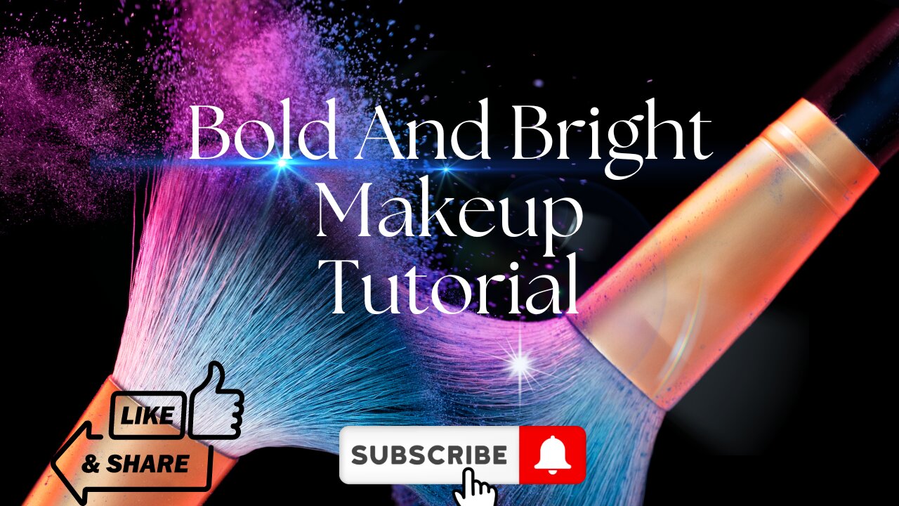 Bold And Bright Makeup Tutorial!