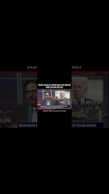 Biden Hailed as Bipartisan For Risking Debt Ceiling Default
