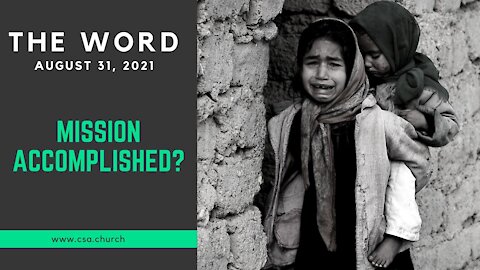 The Word: August 31, 2021
