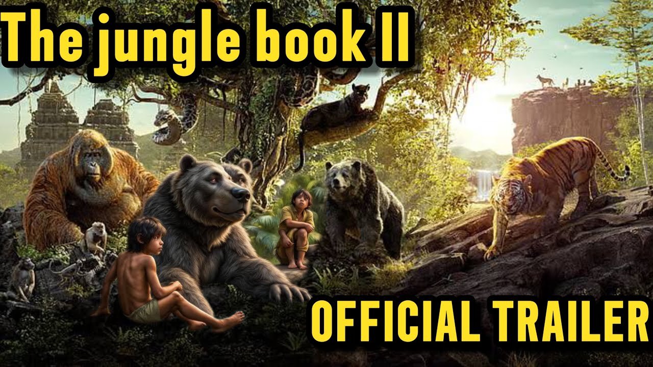 'The Jungle Book ii ' Mowgli: King of the Jungle | Official 1:30 -Minute Animated Trailer