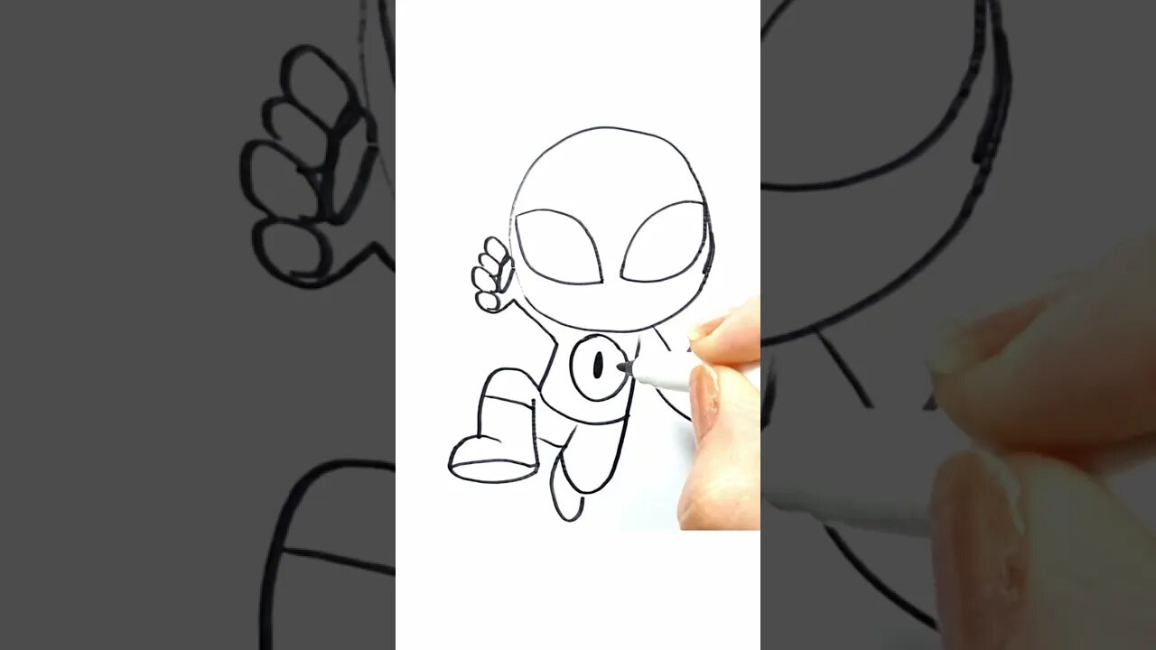 How to Draw and Paint Spider-Man Miles Morales Chibi Version