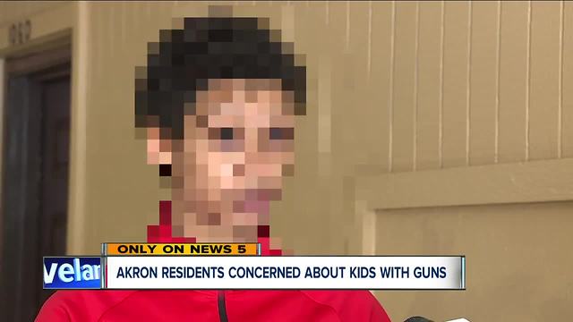 Akron boy, 14, arrested after pointing loaded gun at women