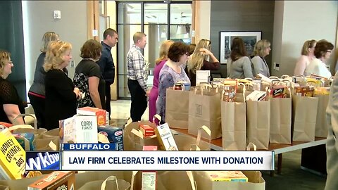 Phillips Lytle celebrates milestone with donation