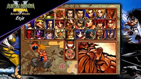 Samurai Shodown V Special - Arcade Mode - Enja