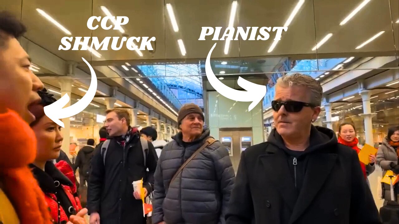 CCP Shmuck Tries to Bully Pianist in Britain