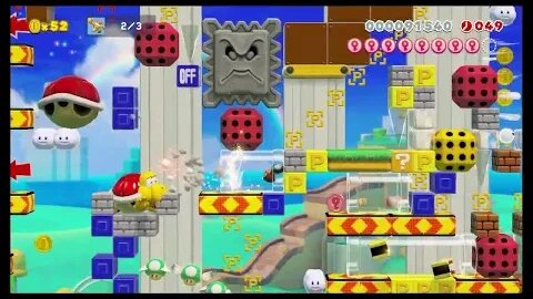 Luigi winning Mario Maker 2 Auto Levels by doing absolutely nothing!