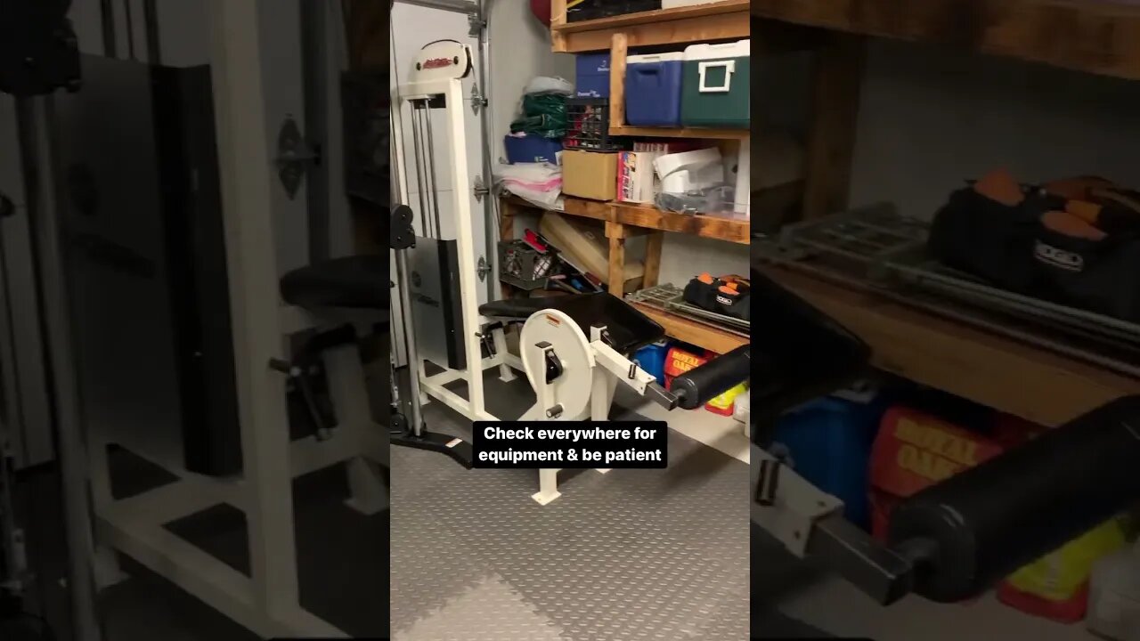 $29,000 Garage Home Gym Tour #workoutgoals #muscle #shorts #fitness #youtubeshorts