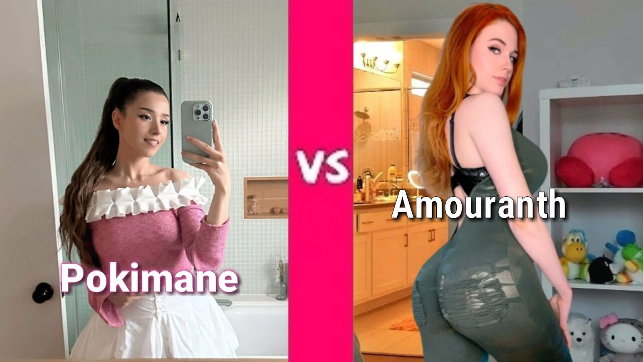 Pokimane VS Amouranth Sexy Battle