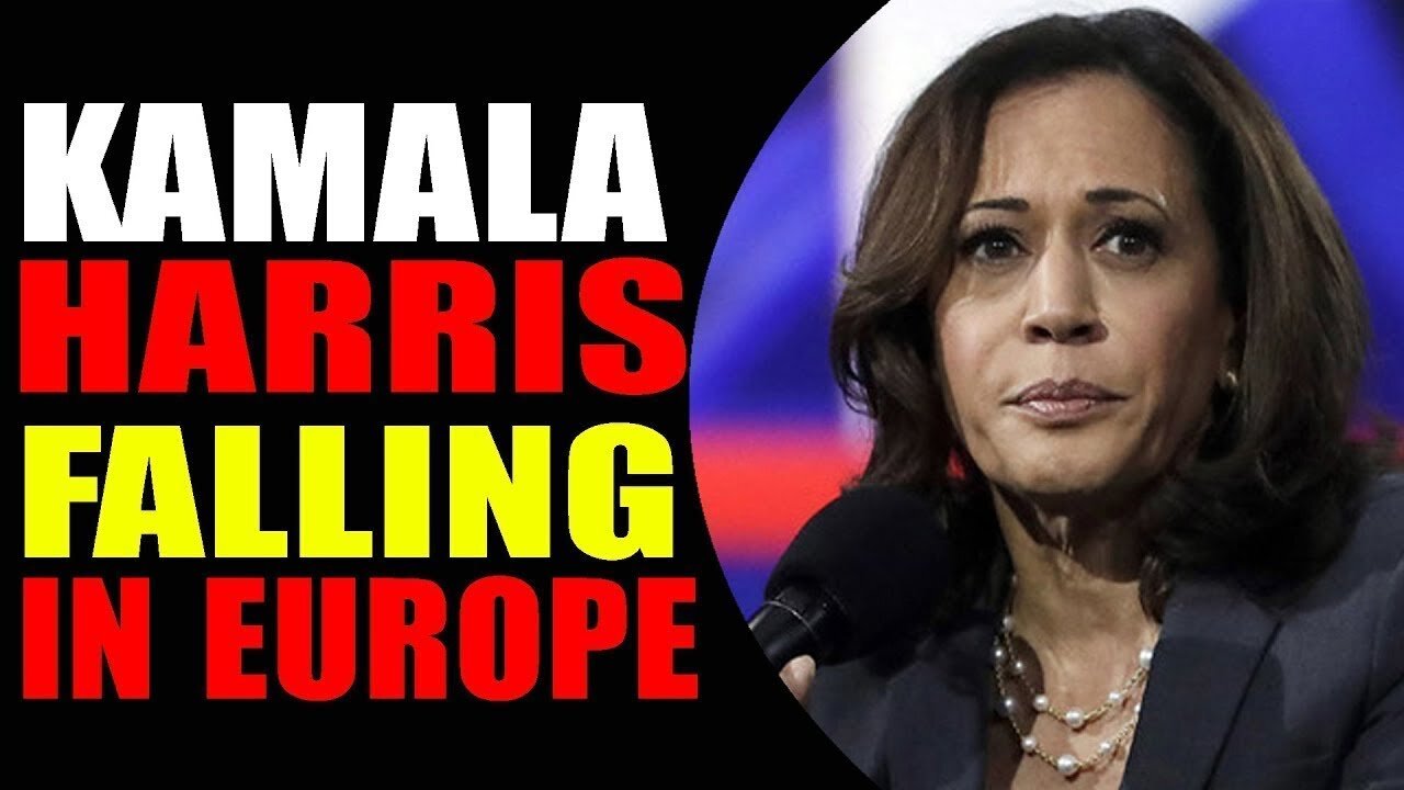 KAMALA HARRIS IS FALLING IN EUROPE UPDATE - TRUMP NEWS