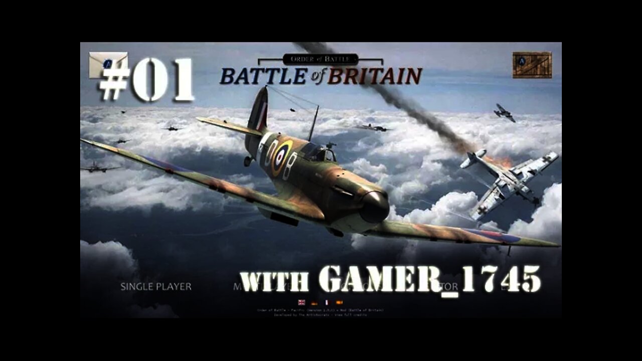 Let's Play Order of Battle: Battle of Britain - 01