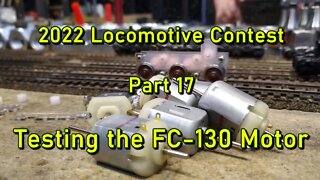 2022 5 Loco Contest Part 17 FC-130 Motor