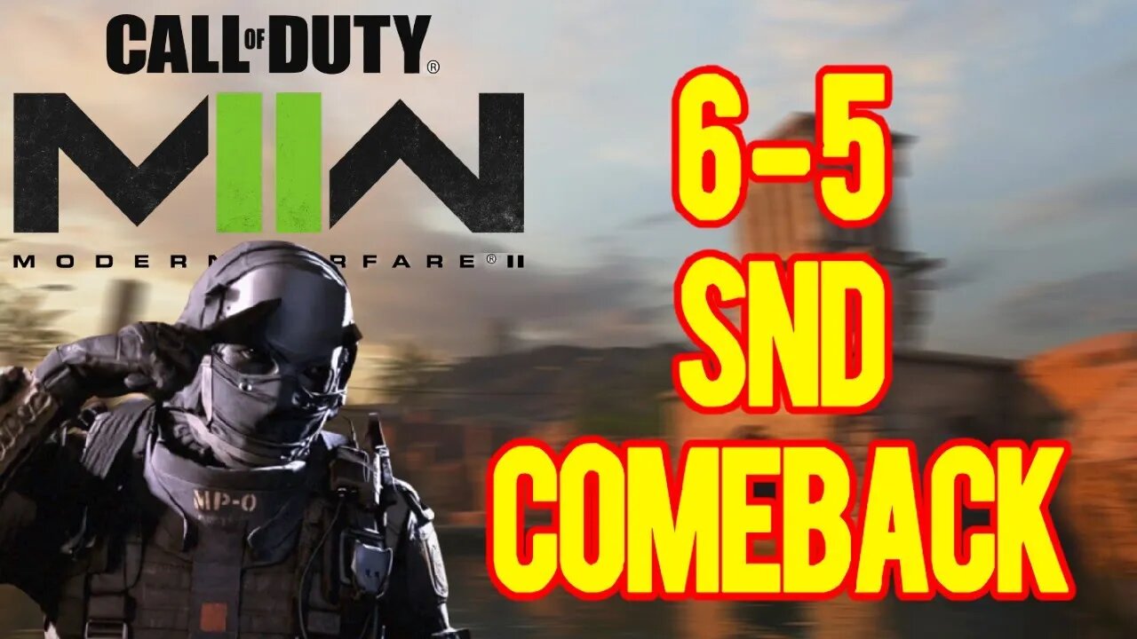 Search And Destroy 6-5 Comeback! | Modern Warfare 2