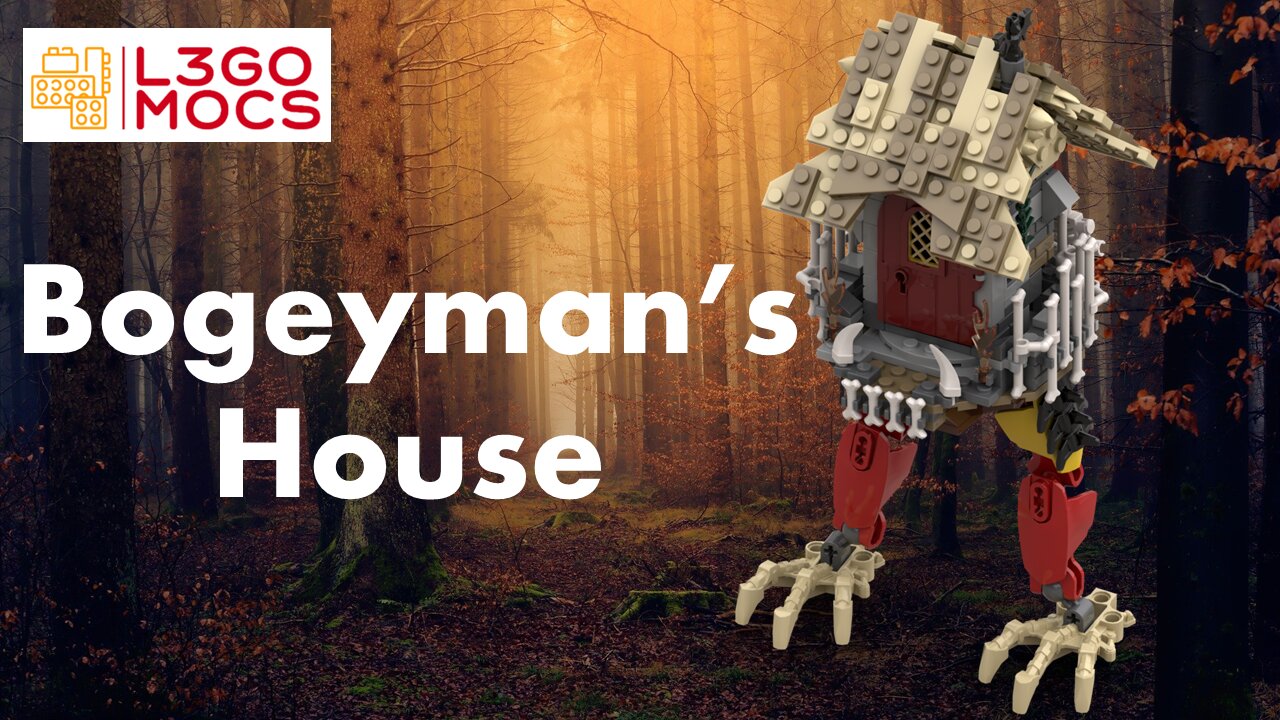 How to build Lego Bogeyman's creepy house?