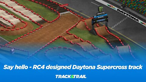 Say hello the Ricky Carmichael designed 2022 Daytona Supercross track