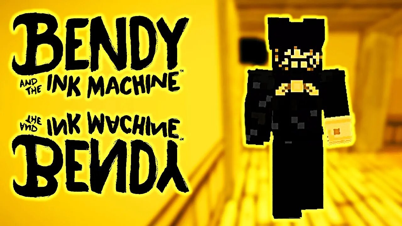 This Is Bendy And The Ink Machine Recreated In Minecraft