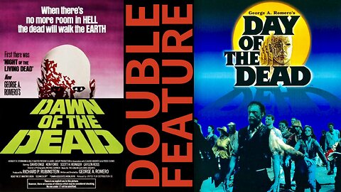 DOUBLE FEATURE: Dawn Of The Dead (1978 Full Movie) + Day Of The Dead (1985 Full Movie) | Horror/Sci-Fi/Action | 𝐓𝐰𝐨 𝔾𝕖𝕠𝕣𝕘𝕖 𝔸. ℝ𝕠𝕞𝕖𝕣𝕠 𝑪𝒍𝒂𝒔𝒔𝒊𝒄𝒔 | 🚨 WARNING: Rated R | #HappyHalloween