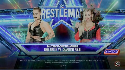 WWE WrestleMania 39 Charlotte Flair vs Rhea Ripley for the WWE SmackDown Women's Championship