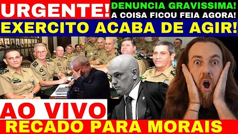 EXERCITO AGE AGORA COM AJUDA MERICANA RECADO P/ ELE M0R4ES FALA EM ACABAR COM DIREITA REVIRAVOLTA!