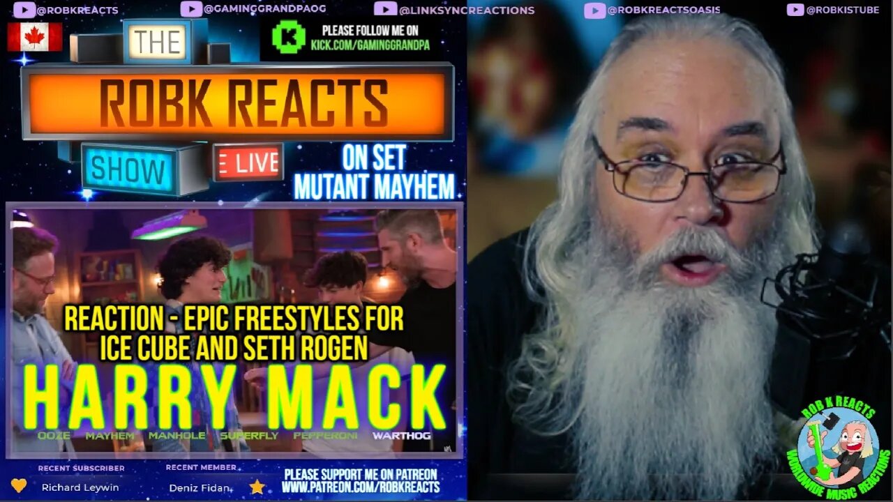 Harry Mack Reaction - Epic Freestyles for Ice Cube and Seth Rogen on Set Mutant Mayhem