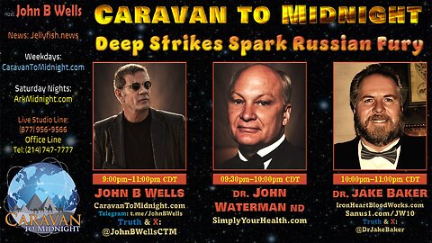 Deep Strikes Spark Russian Fury - John B Wells LIVE