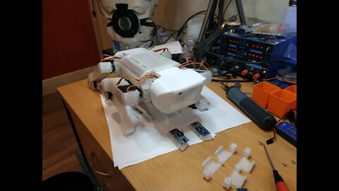 Testing Inverse Kinematics on Spot Micro