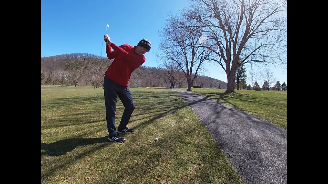 I didn't come here to lay up Craig v Matt DownRiver hole 7