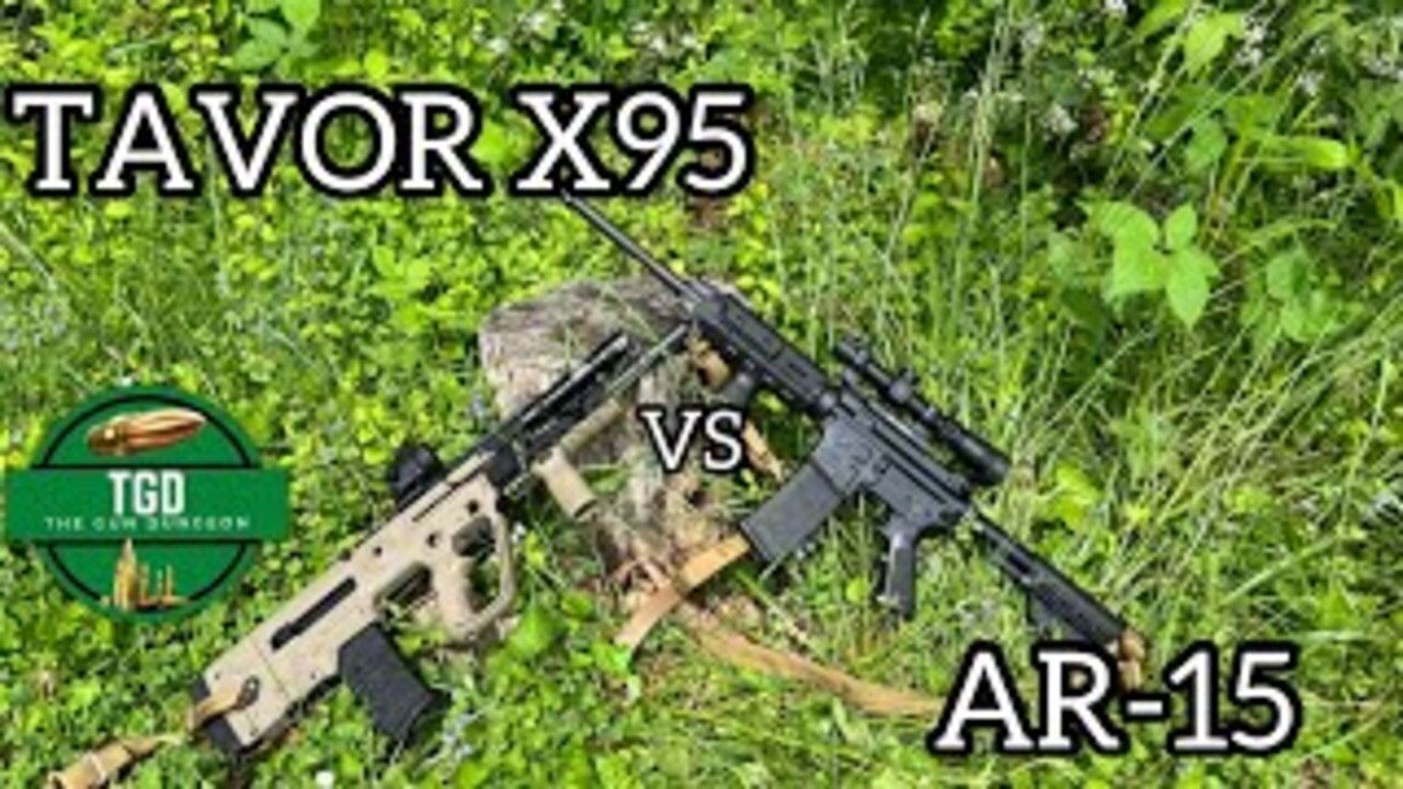 Tavor X95 vs AR 15 | Life and Liberty Defensive Rifles Face Off!