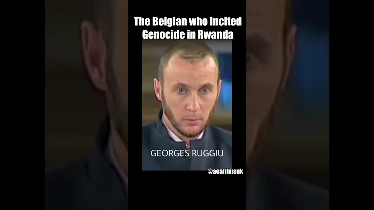 The Belgian Man who Incited Genocide in Rwanda #genocide #rwanda #africa #history #blackhistory