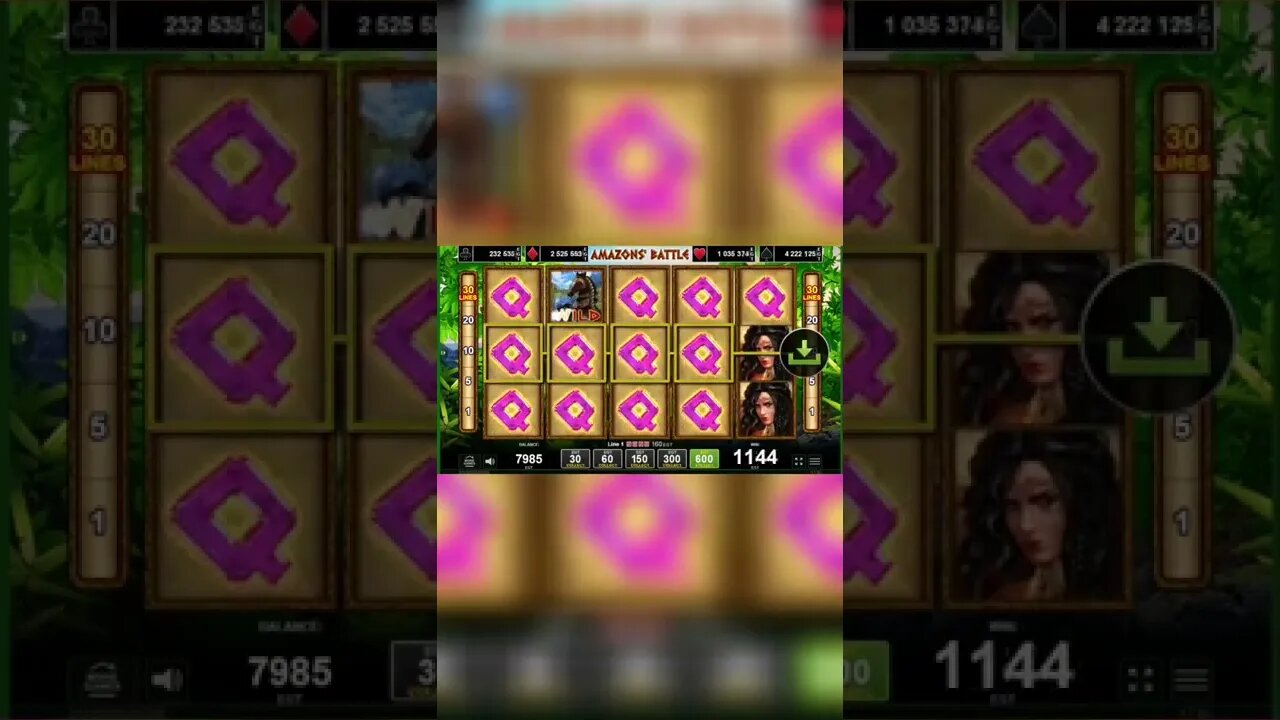 30 AMAZON'S BATTLE BIG WIN EGT 🔥