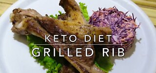 Keto Grilled Rib Keto Diet Recipe.