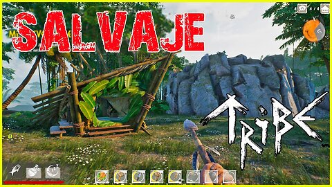 EL JUEGO DE SUPERVIVENCIA DEFINITIVO | TRIBE PRIMITIVE BUILDER | PC | gameplay español