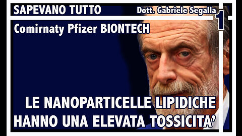 PROF. SEGALLA: PER IL TUO BENE SOLO COSE TOSSICHE