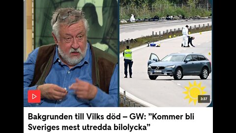 Lars Vilks och två poliser finns inte mer. En utredning som läggs ner?!