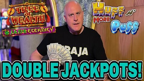 THIS IS SO INCREDIBLE! 😃 DOUBLE HANDPAYS LANDS A MASSIVE MAJOR JACKPOT!